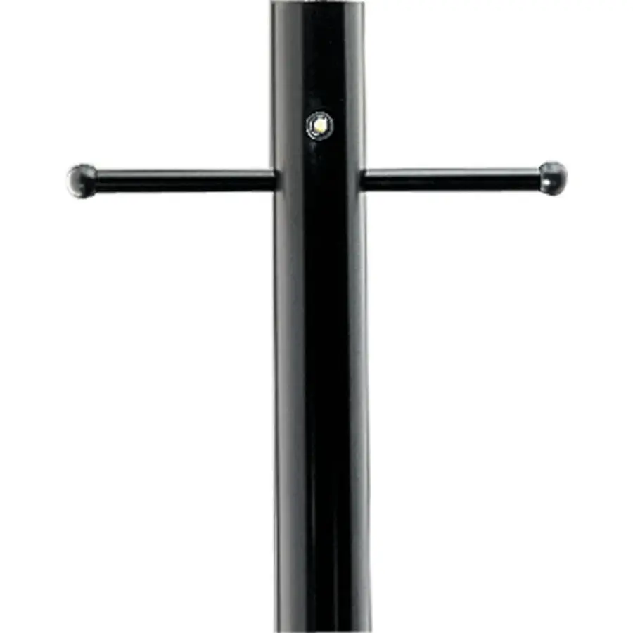 Outdoor 7' Aluminum Post with Ladder Rest and Photocell - Image 1