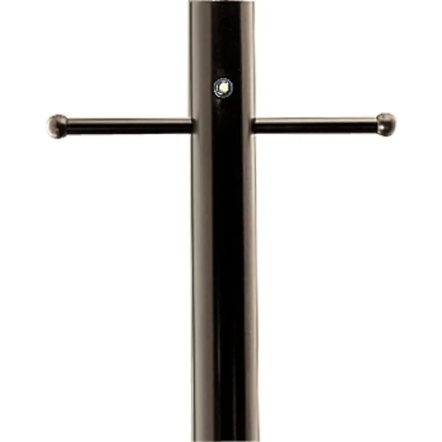 Outdoor 7' Aluminum Post with Ladder Rest and Photocell - Image 2