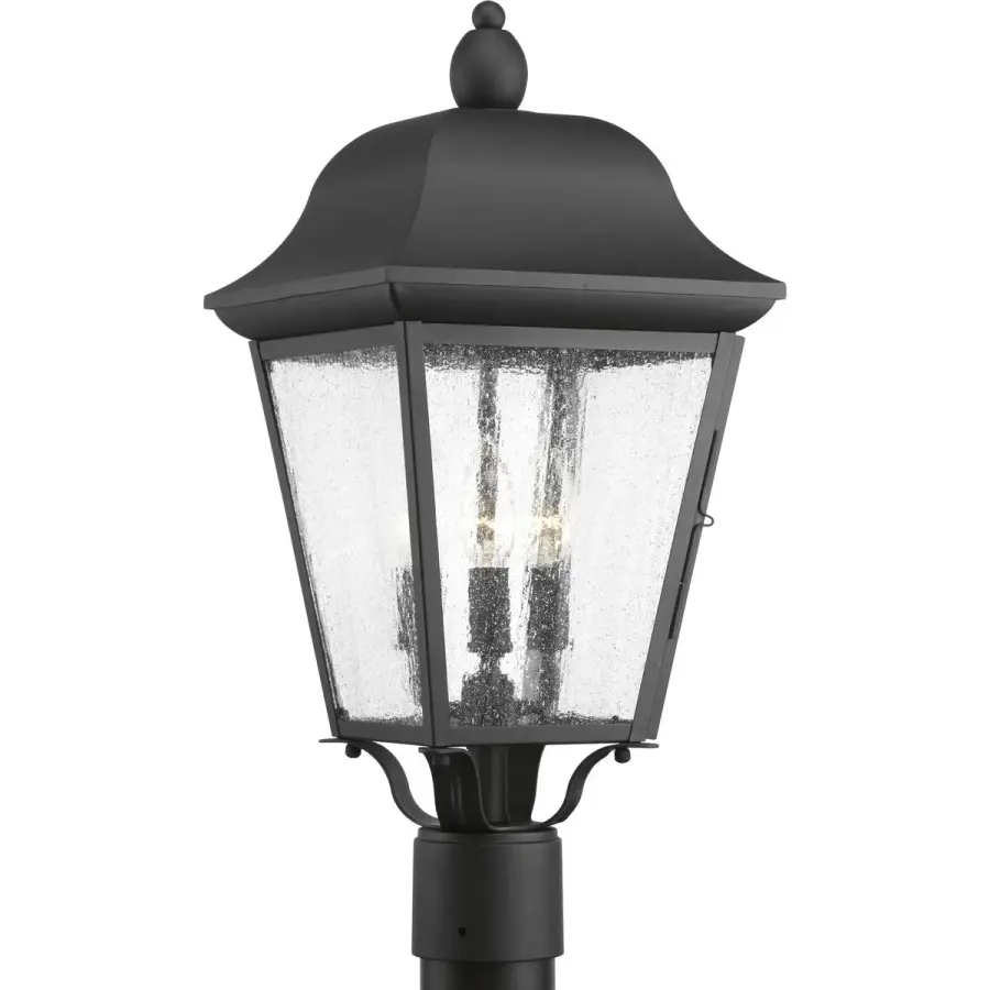 Kiawah Three-Light Outdoor Post Lantern