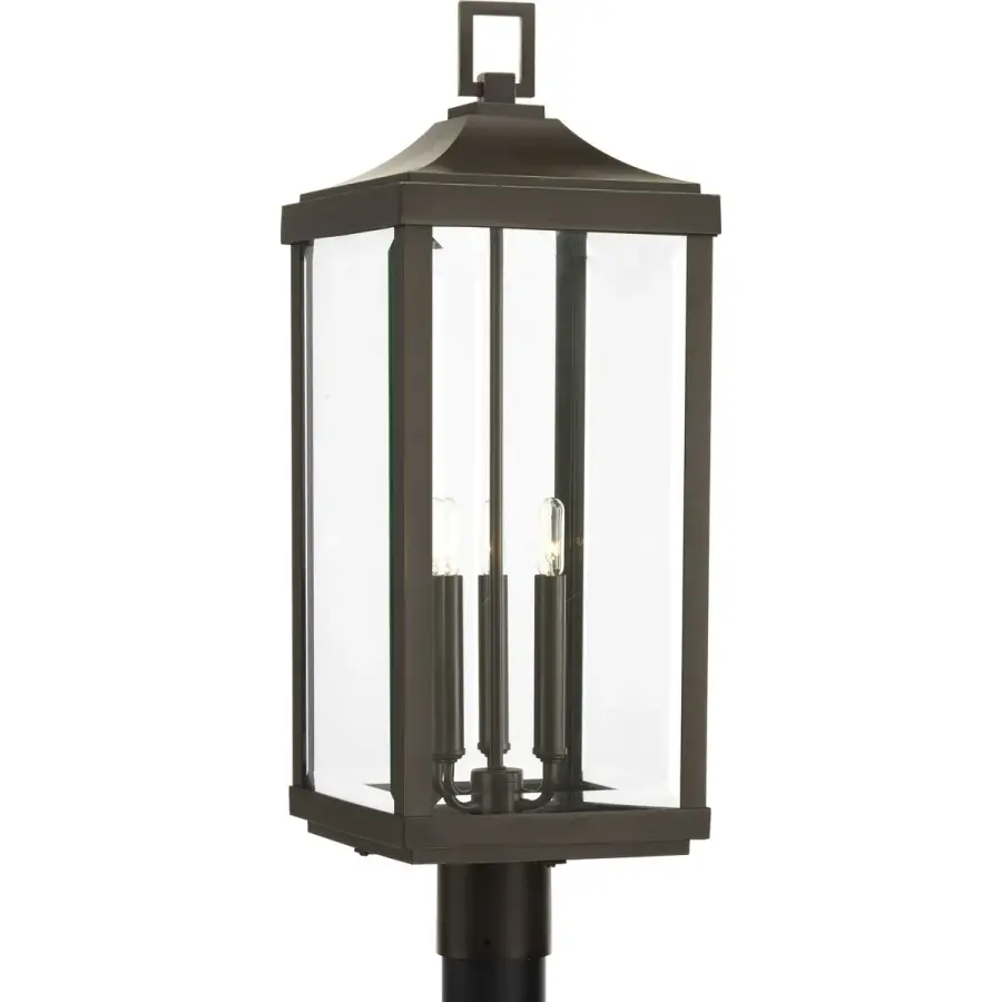 Gibbes Street Three-Light Outdoor Post Lantern - Image 4