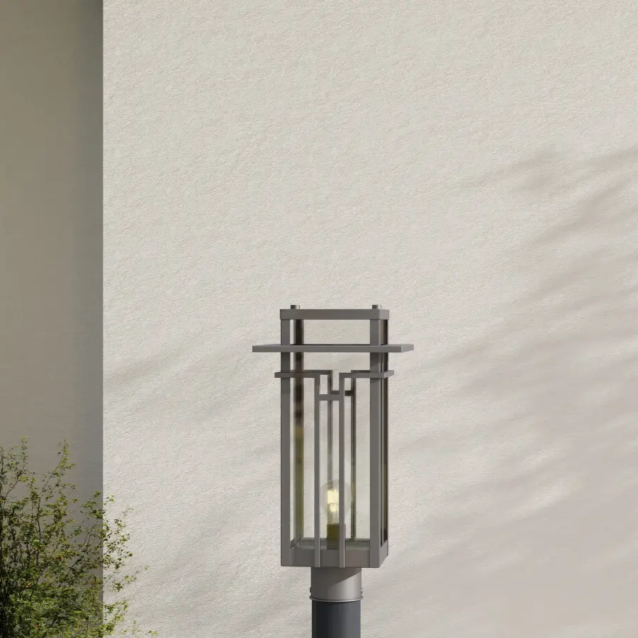 Boxwood One-Light Outdoor Post Lantern - Image 1