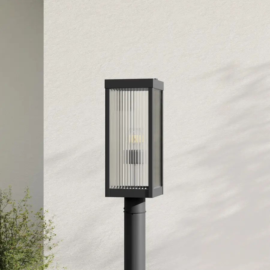 Felton One-Light Outdoor Post Lantern - Image 1