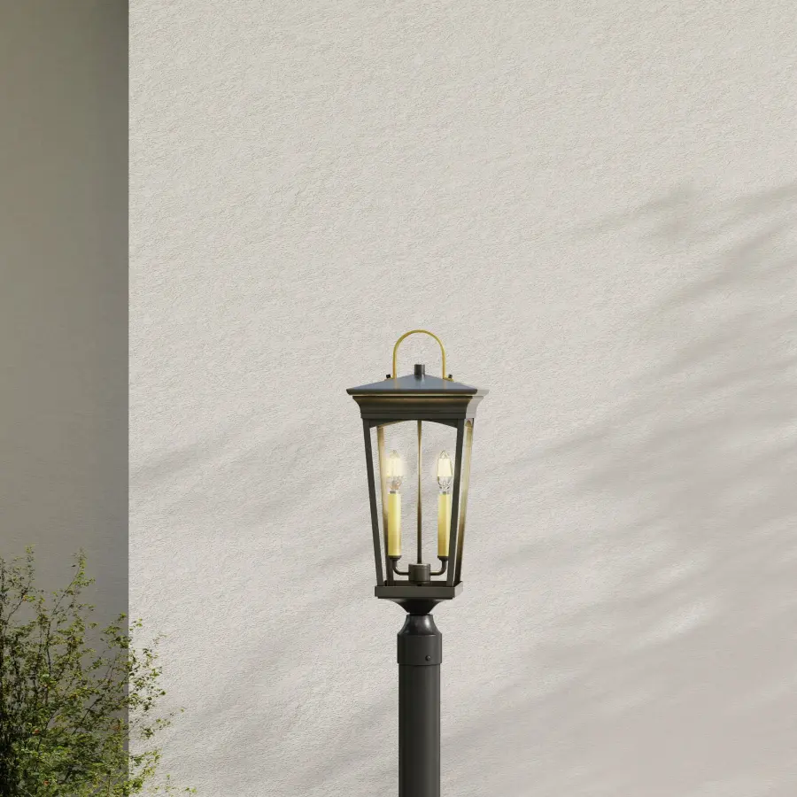 Classic Two-Light Post Lantern with Timeless Traditional Appeal - Image 2