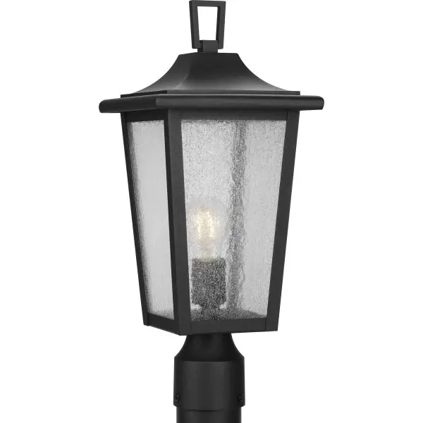 Padgett One-Light Clear Seeded Glass Outdoor Post Light - Image 3