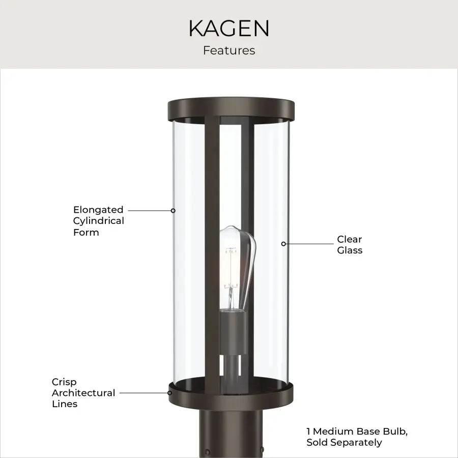 Kagen Outdoor Wall Light - Image 13