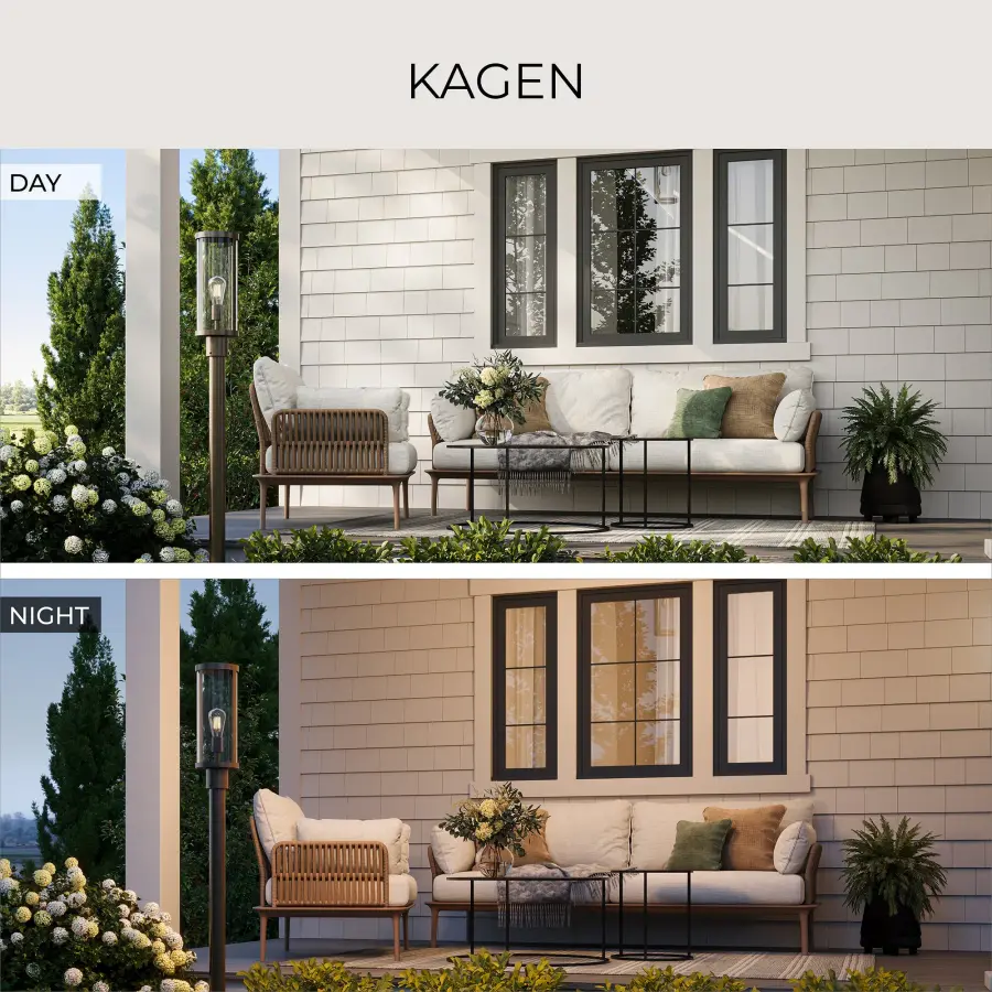 Kagen Outdoor Wall Light - Image 14