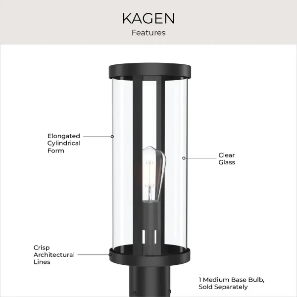 Kagen Outdoor Wall Light - Image 6