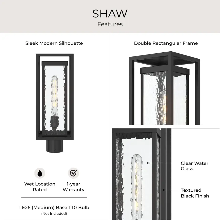 Shaw Outdoor Post Lantern - Image 12