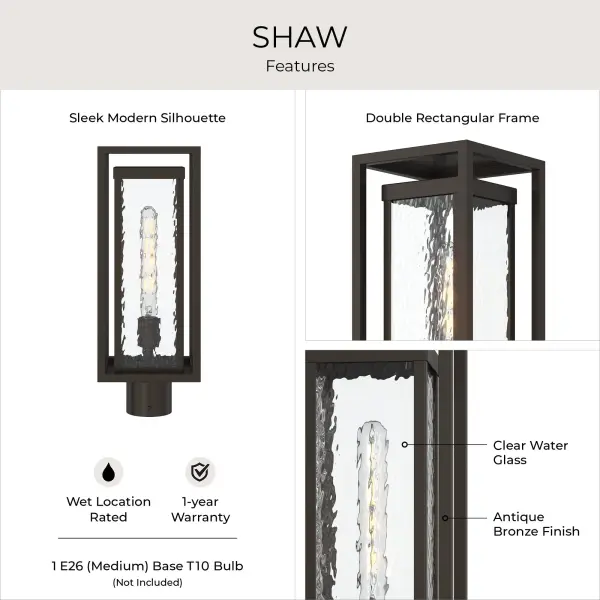 Shaw Outdoor Post Lantern - Image 4
