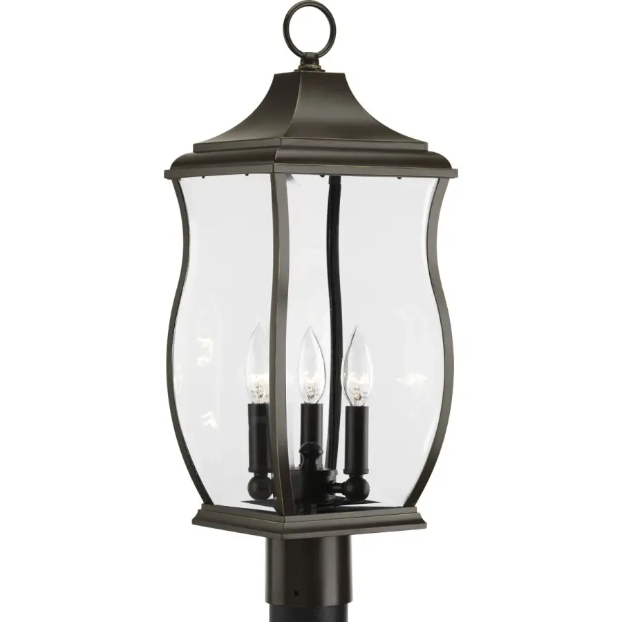 Township Three-Light Outdoor Post Lantern