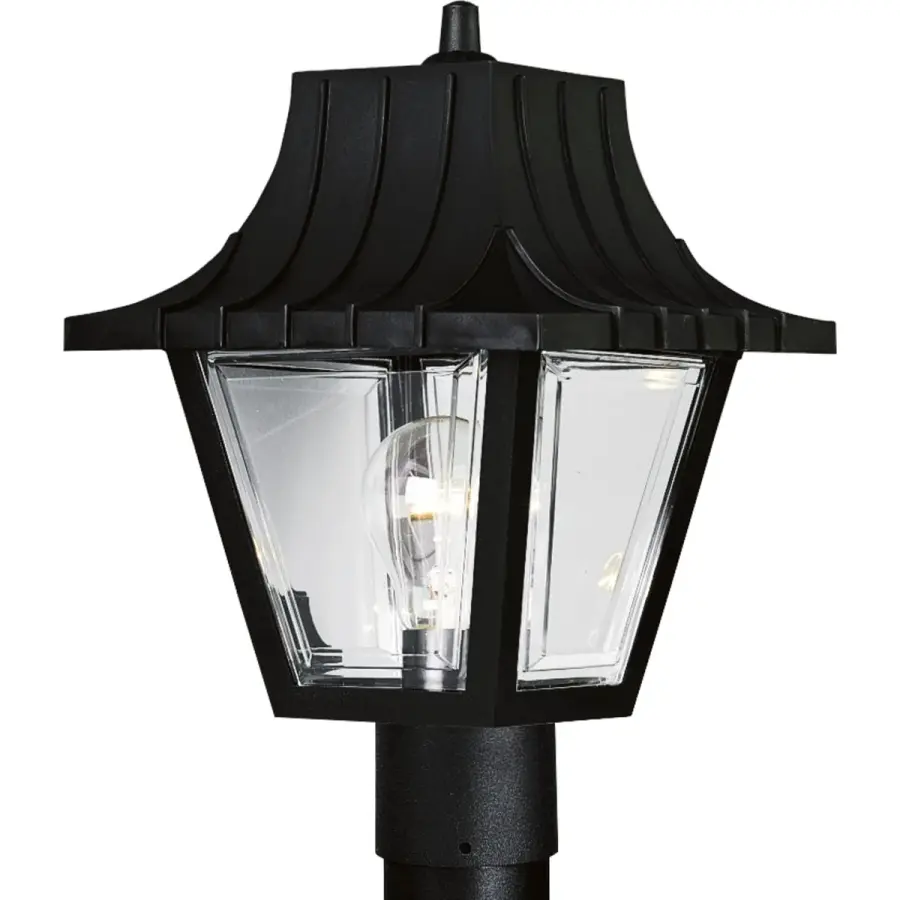 Mansard One-Light Outdoor Post Lantern - Image 2