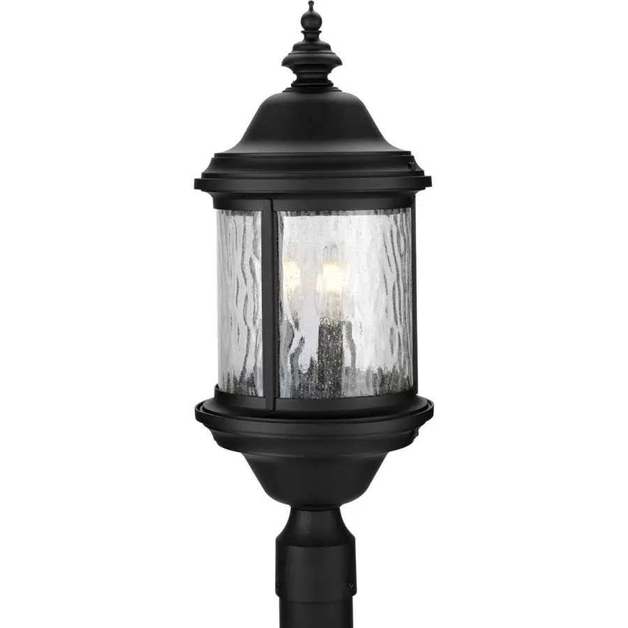 Ashmore Three-Light Outdoor Post Lantern - Image 1