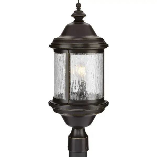 The Ashmore Collection brings traditional elegance to outdoor spaces with its three-light configuration and antique bronze finish. Perfect for illuminating pathways, driveways, and entryways with classic style. - alternate view
