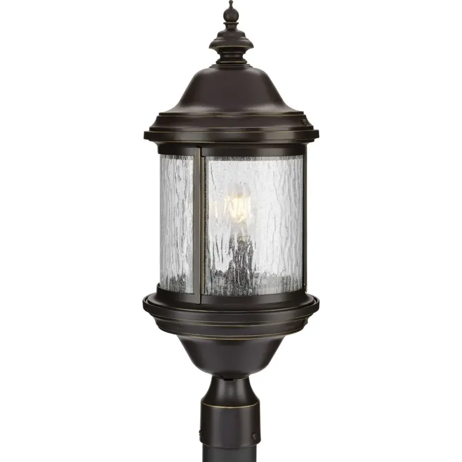 Ashmore Three-Light Outdoor Post Lantern - Image 2