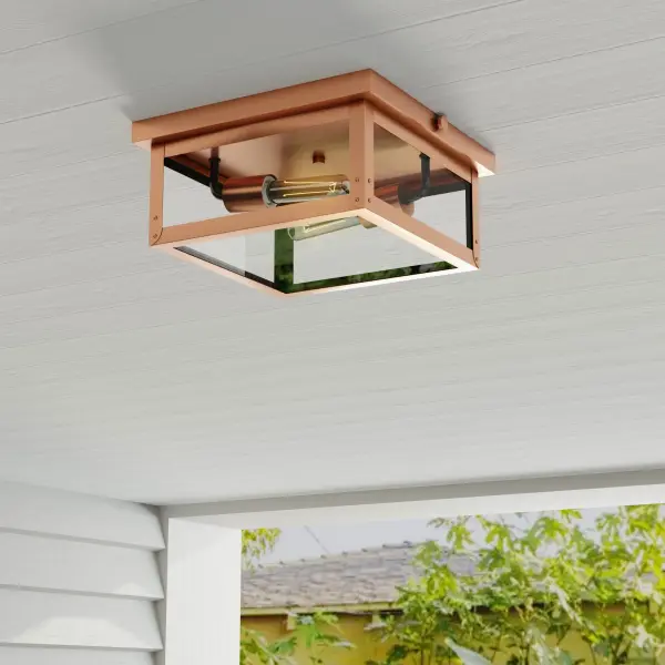 Union Square Two-Light Flush Mount - Image 5