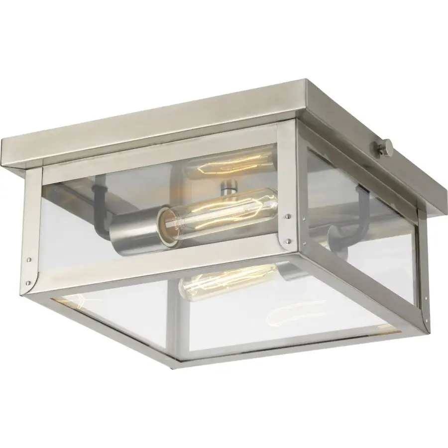 Union Square Two-Light Flush Mount - Image 3
