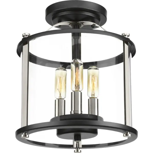 Squire Three-Light Semi-Flush Convertible - Image 2