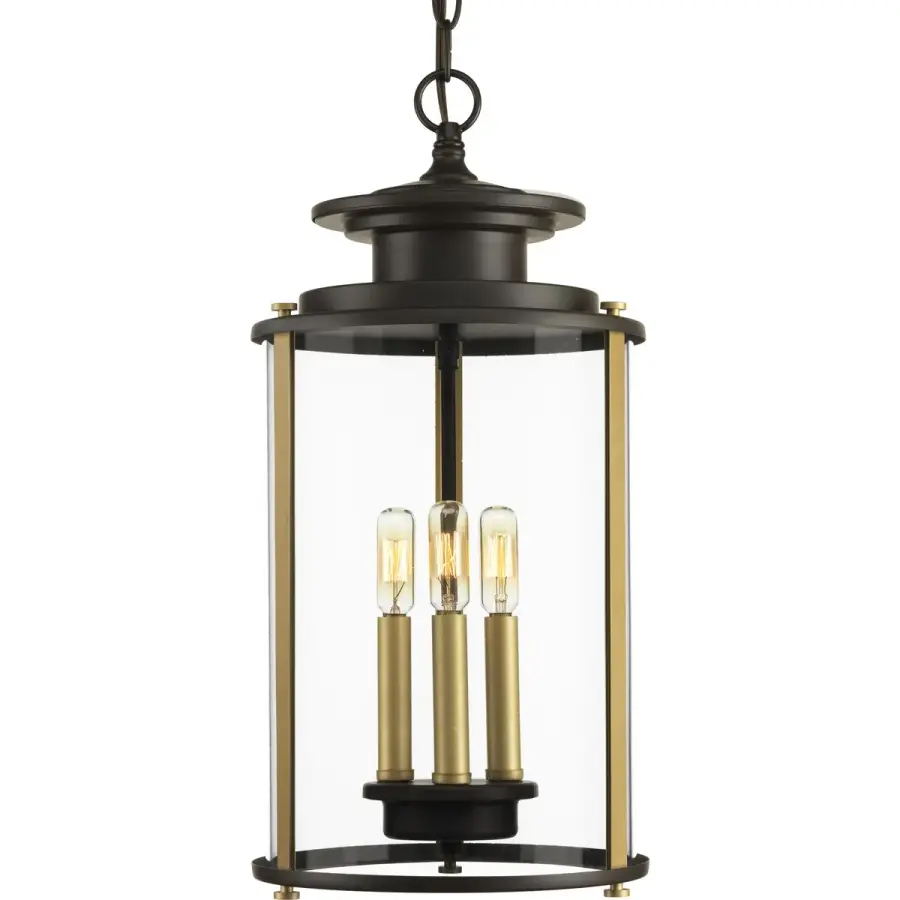 Squire Three-Light Outdoor Hanging Lantern - Image 2