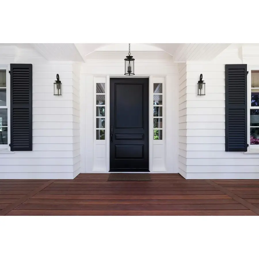 Squire Three-Light Outdoor Hanging Lantern - Image 3