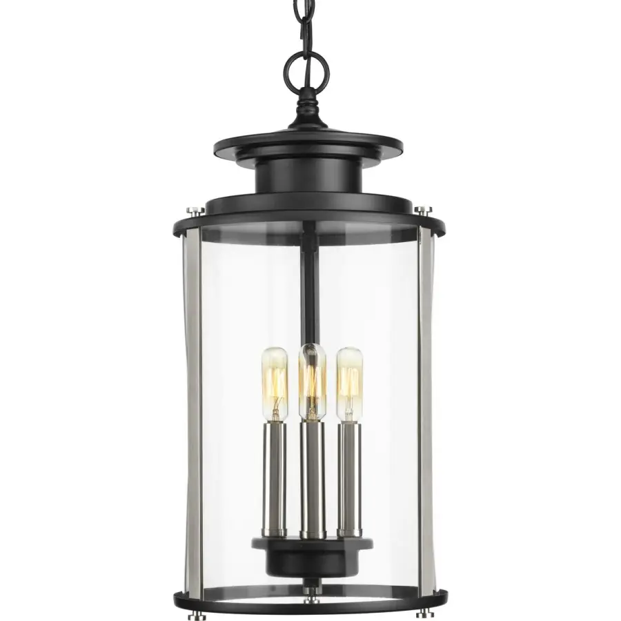 Squire Three-Light Outdoor Hanging Lantern - Image 1