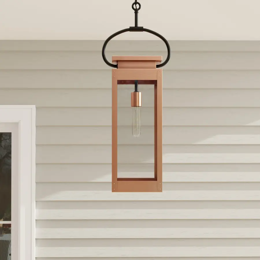 Union Square One-Light Hanging Lantern - Image 1