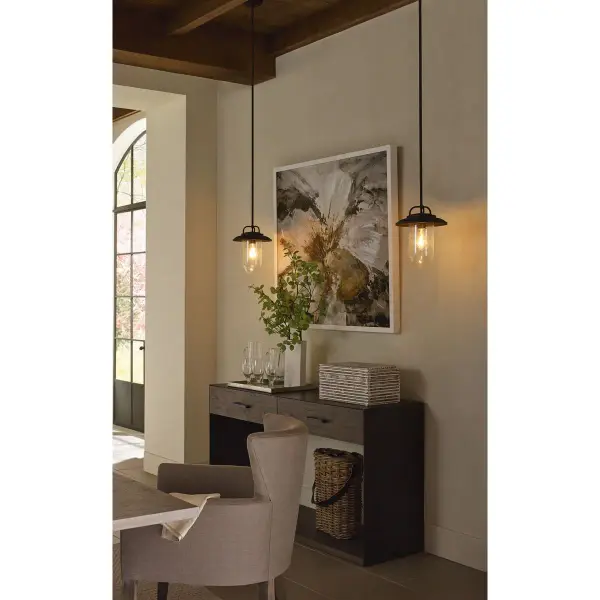 Beaufort One-Light Outdoor Hanging Lantern - Image 2