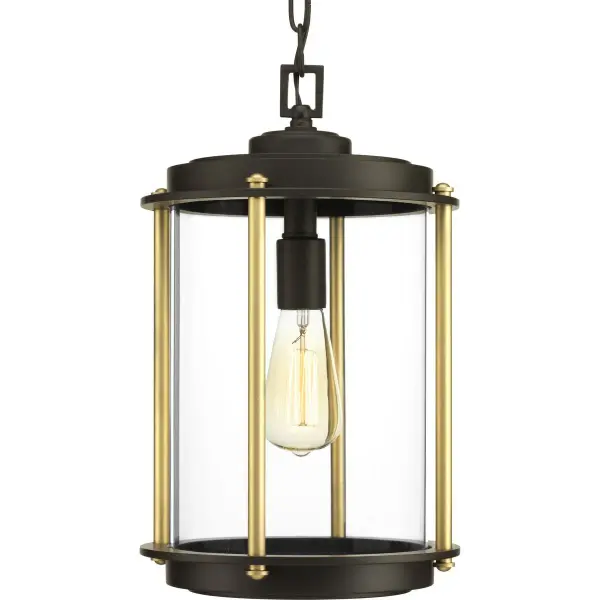 Versatile Farmhouse Lantern with Coastal Industrial Charm