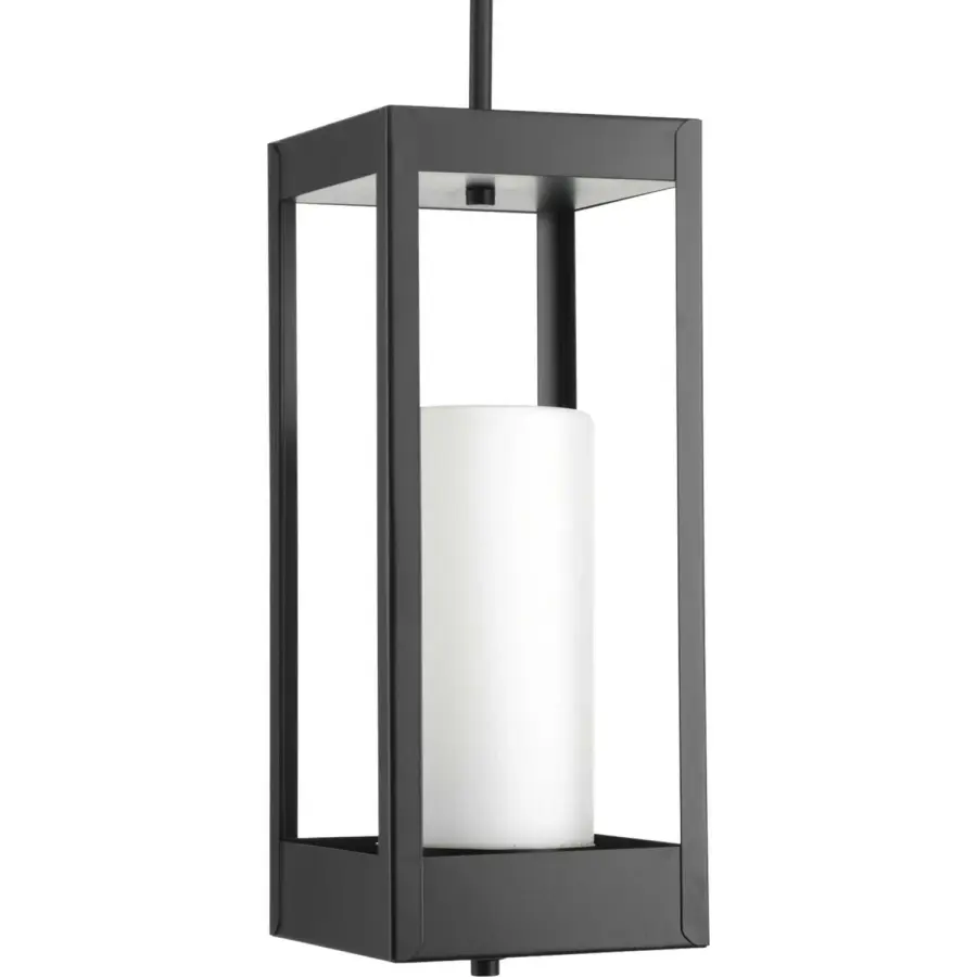 Patewood Black Outdoor Hanging Lantern