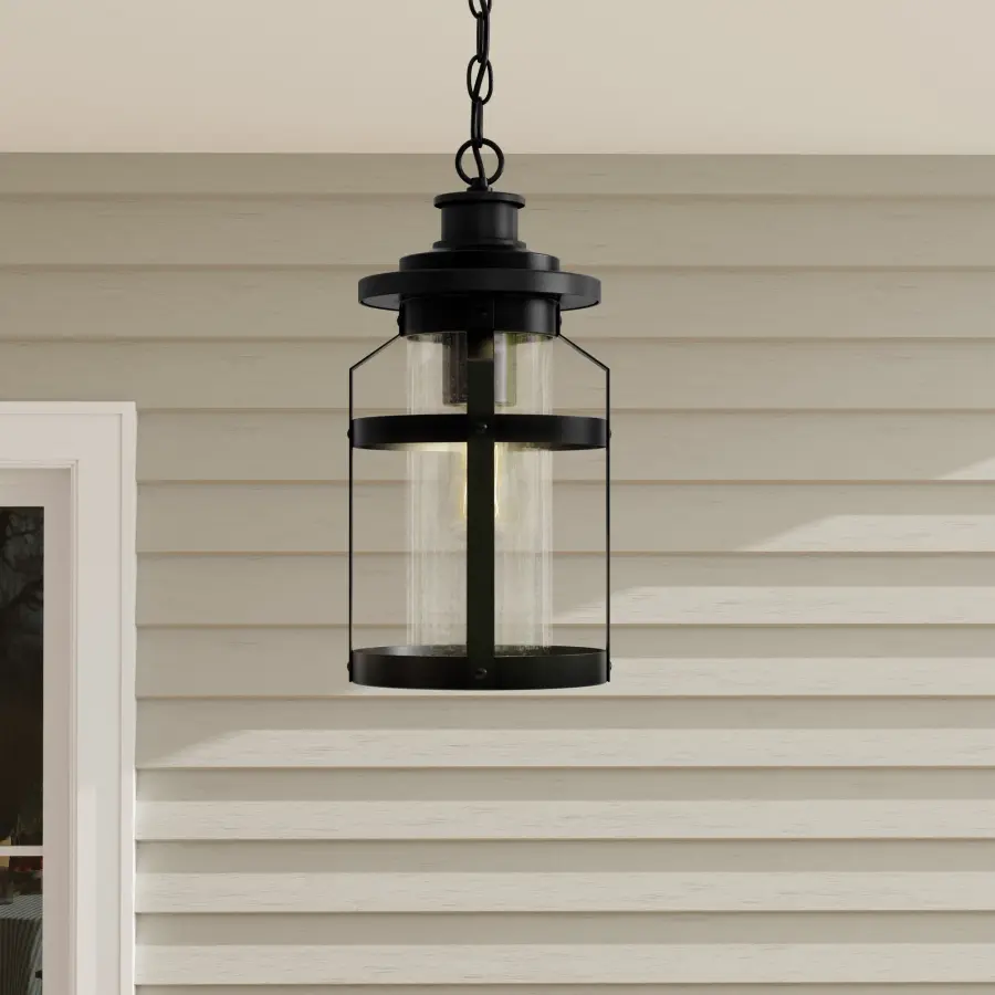 Haslett One-Light Outdoor Hanging Lantern - Image 2