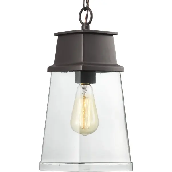 The Greene Ridge lantern brings timeless Mission-style design to outdoor spaces with its clean lines and architectural bronze finish. JA8-compliant for California energy standards, this single-light fixture balances traditional craftsmanship with contemporary efficiency.