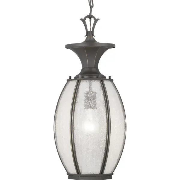 The River Place hanging lantern brings traditional elegance to outdoor spaces with its antique bronze finish and classic lantern silhouette. JA8 compliant for California energy standards, perfect for porches and patios.