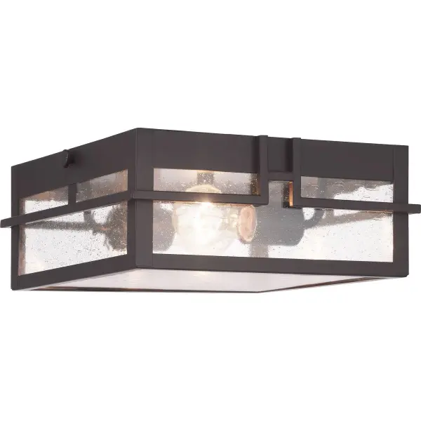 Boxwood Two-Light Outdoor Flush Mount - Image 3