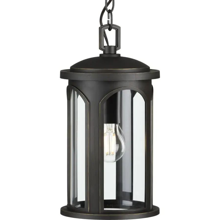 Gables One-Light Outdoor Hanging Lantern - Image 1