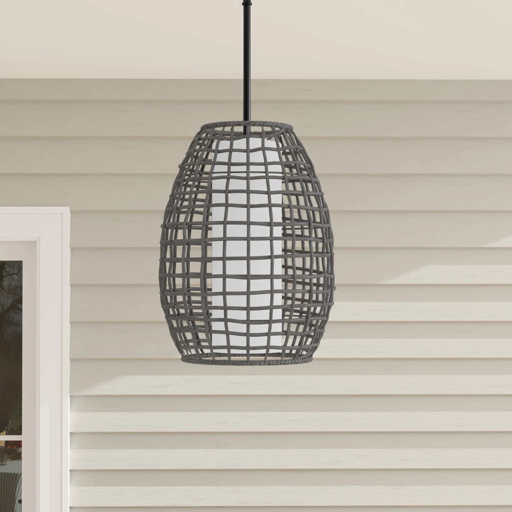 Pawley Collection One-Light Indoor/Outdoor Hanging Pendant