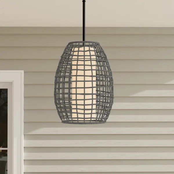 Pawley Collection One-Light Indoor/Outdoor Hanging Pendant - Image 2