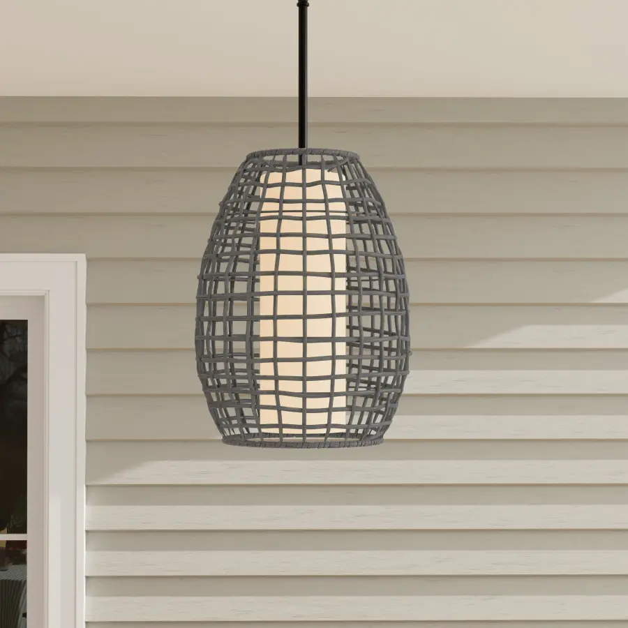 Pawley Collection One-Light Indoor/Outdoor Hanging Pendant - Image 2