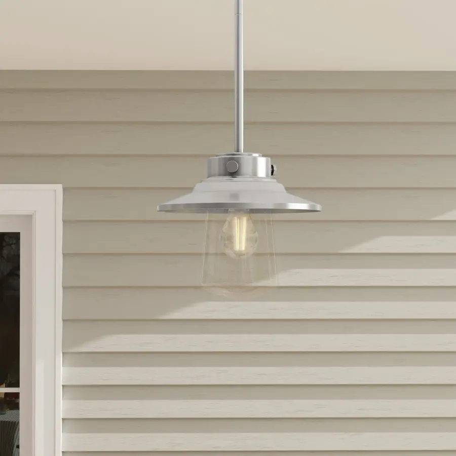 Versatile Farmhouse Mini-Pendant with Indoor-Outdoor Capability - Image 2