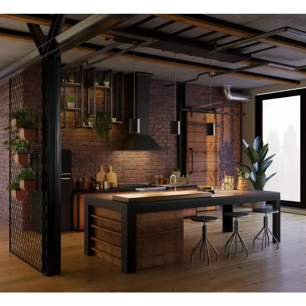 5" LED Outdoor Aluminum Cylinder Hanging Light - Image 3