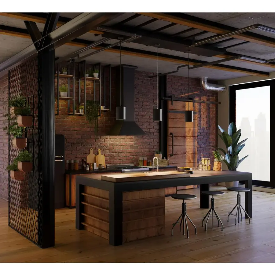 5" LED Outdoor Aluminum Cylinder Hanging Light - Image 3
