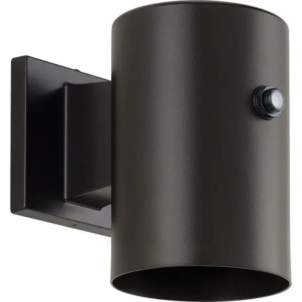 This compact 5-inch outdoor wall cylinder combines energy-efficient LED technology with automatic photocell operation for hands-free security lighting. The durable aluminum construction and Antique Bronze finish deliver reliable performance in any weather while complementing multiple architectural styles.