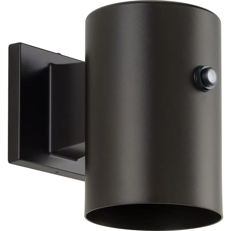 5" LED Outdoor Wall Mount Cylinder with Photocell - Image 1