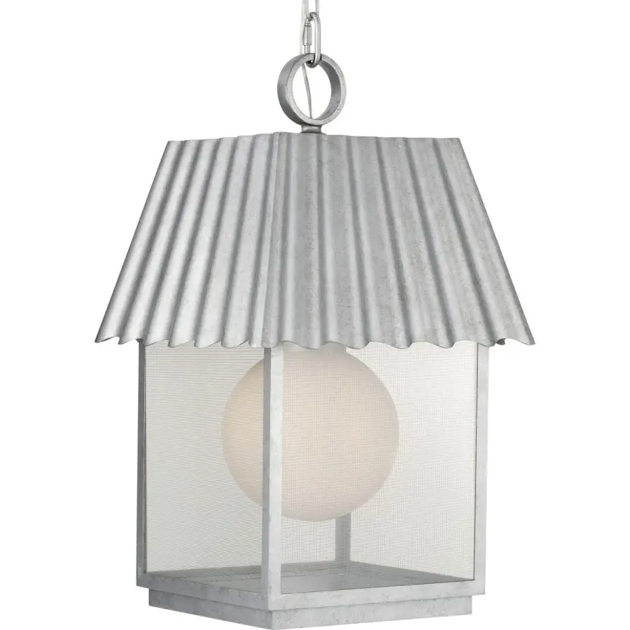 Point Dume Hook Pond Outdoor Hanging Lantern - Image 1