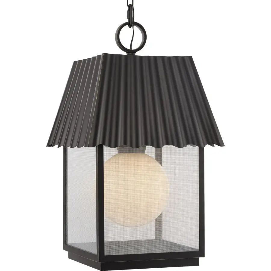 Point Dume Hook Pond Outdoor Hanging Lantern - Image 2
