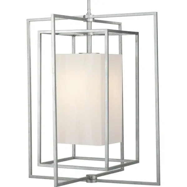 The Point Dume Shadmore combines industrial design with modern luxury, featuring a weather-resistant galvanized finish perfect for covered outdoor spaces. Its substantial presence and architectural details elevate porches and patios.
