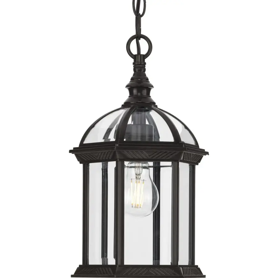 Dillard One-Light Clear Glass Outdoor Hanging Light - Image 1