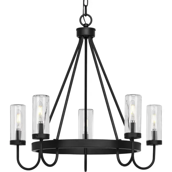 Swansea 24" Round Outdoor Chandelier - Image 3
