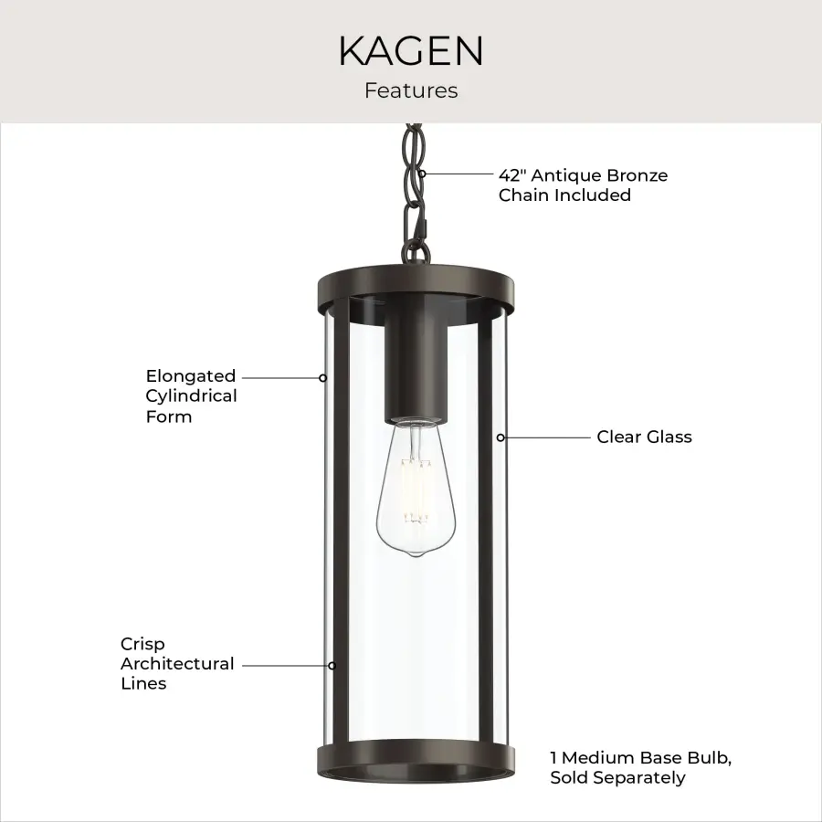 Kagen Outdoor Wall Light - Image 4