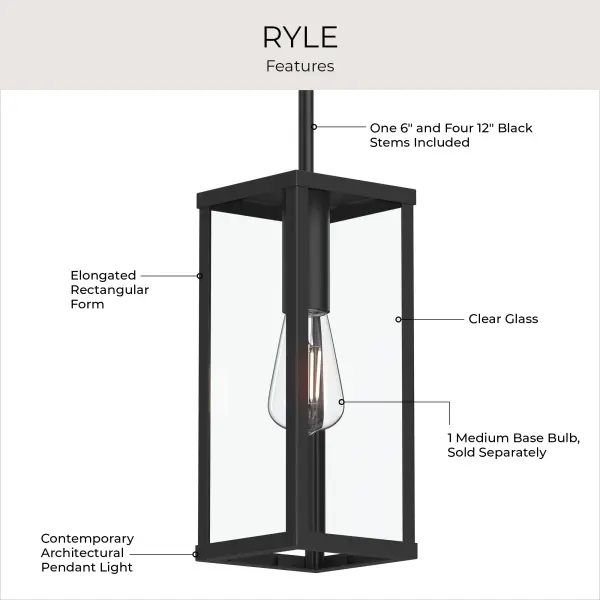 Ryle Outdoor Wall Light - Image 11