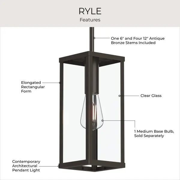 Ryle Outdoor Wall Light - Image 4