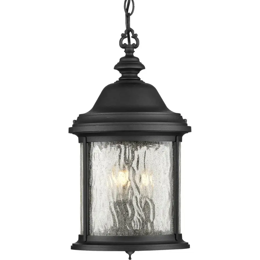 Ashmore Three-Light Outdoor Hanging Lantern - Image 2